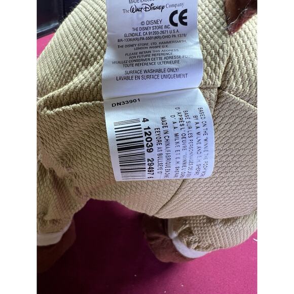 Retired EEYORE As BULLSEYE 13” Plush Collectible TOY STORY Winnie The Pooh - Picture 10 of 13
